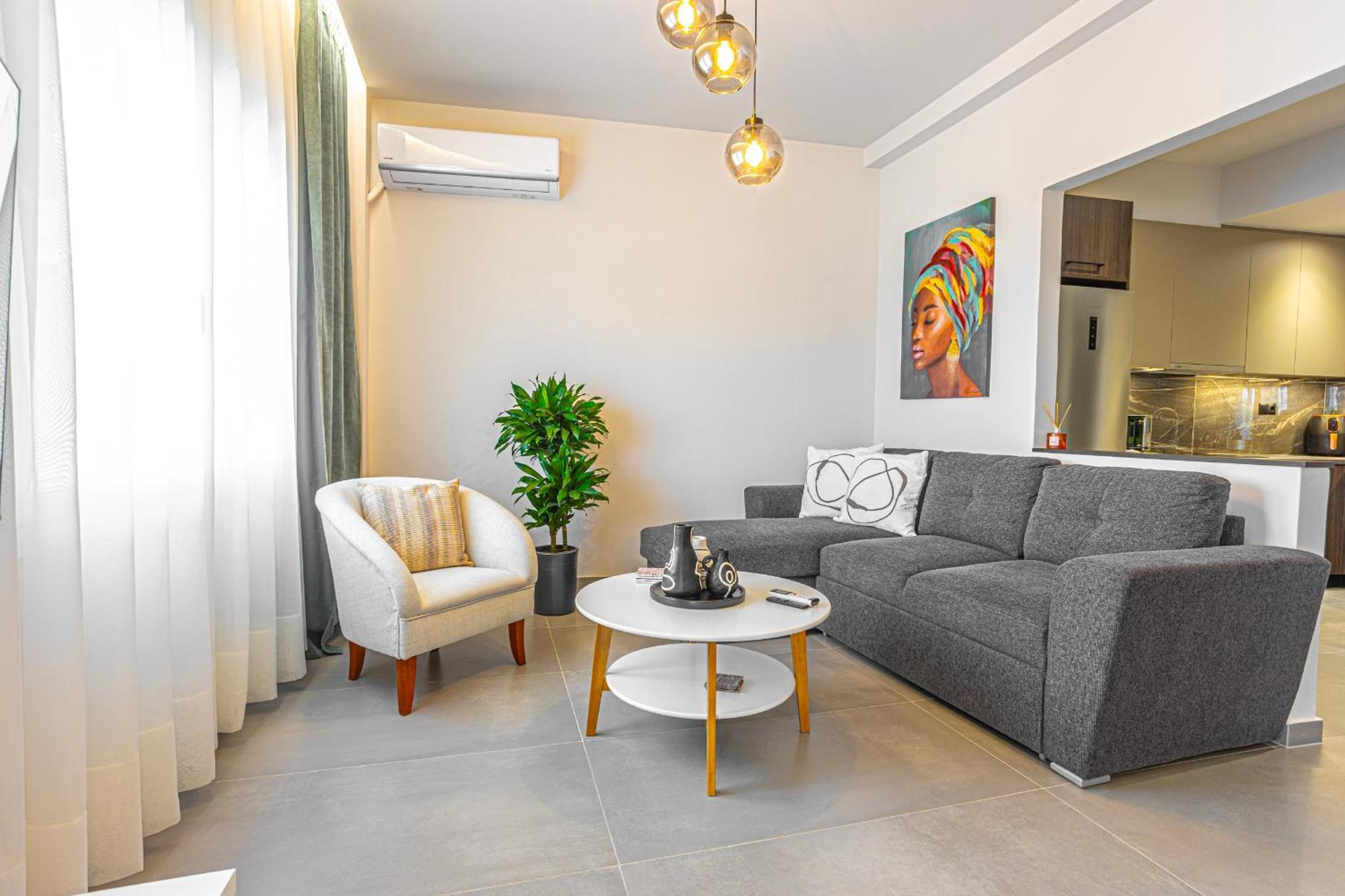 Luxury Apartment By The Sea- Euripus Strait Karababás Exteriör bild